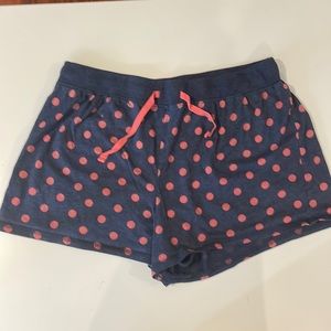 Used Blue and and pink pj shorts